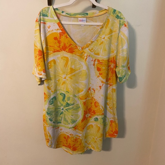 LuLaRoe Tops - LULAROE VNeck Christy Tee